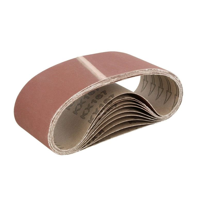 ABNBelt Sand Paper Aluminum Oxide Sanding Belts 3x18 Inch 400 Grit 10-Pack ABNBelt Sand Paper Aluminum Oxide Sanding Belts 3x18 Inch 400 Grit 10-Pack